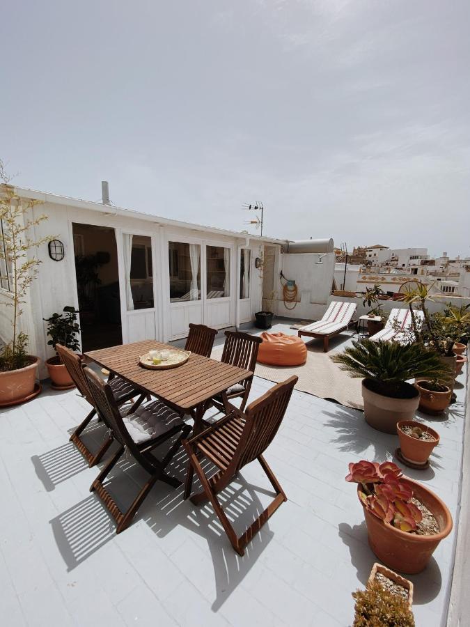 Cool Loft In The Old Town With Rooftop Terrace And Fireplace ตาริฟา ภายนอก รูปภาพ