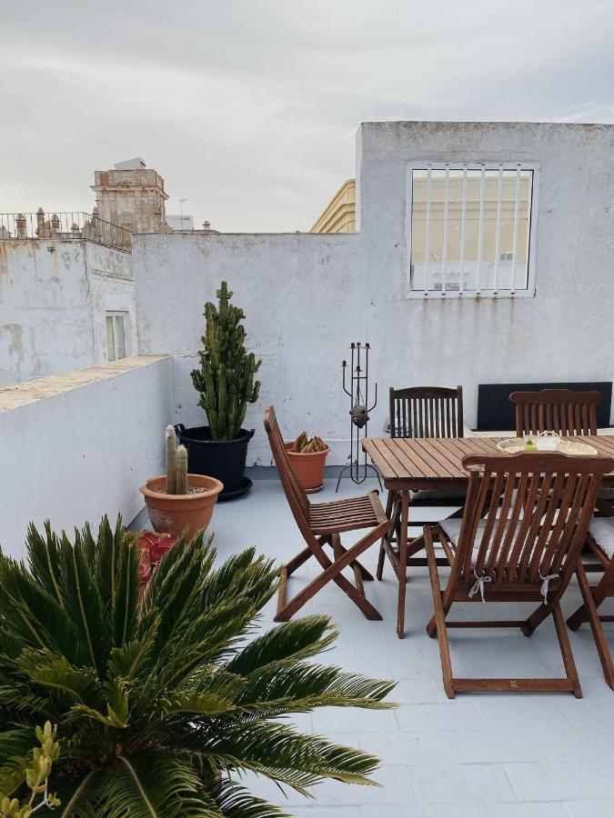 Cool Loft In The Old Town With Rooftop Terrace And Fireplace ตาริฟา ภายนอก รูปภาพ