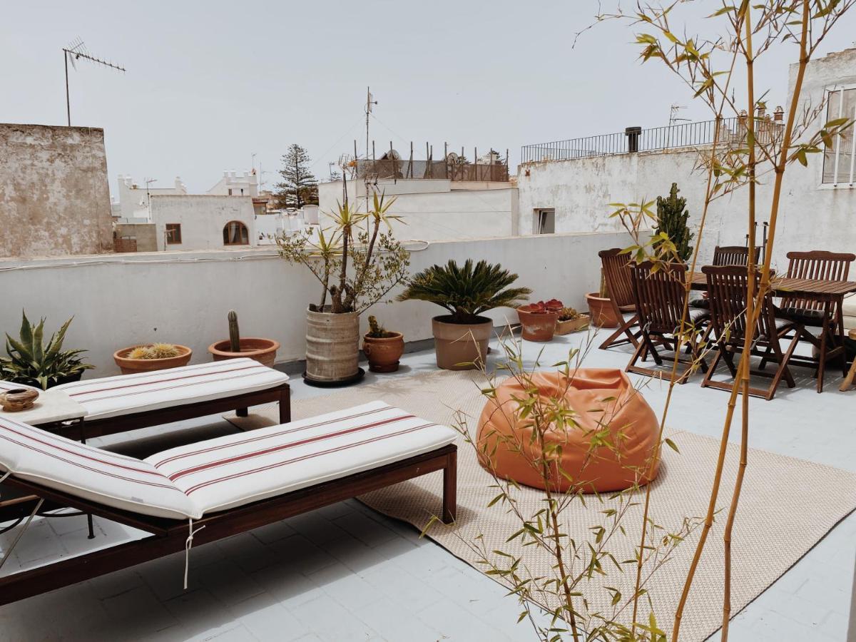 Cool Loft In The Old Town With Rooftop Terrace And Fireplace ตาริฟา ภายนอก รูปภาพ